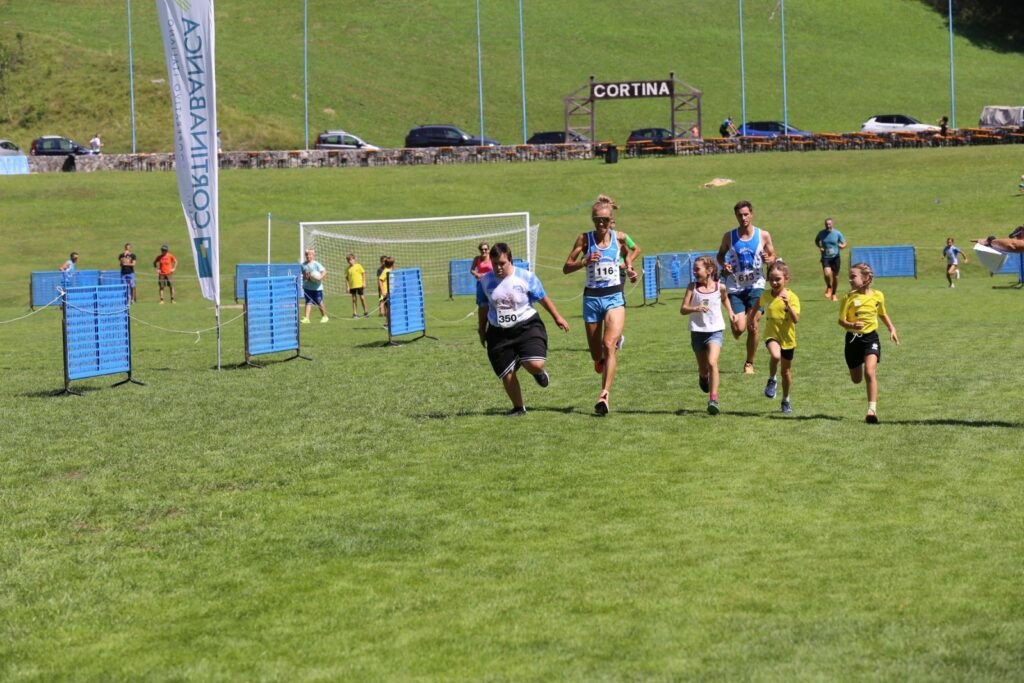 Atletica, numeri record per El siro de Pianozes a Cortina